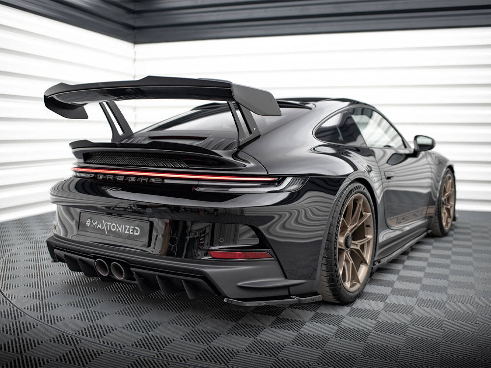 Rear Side Splitters compatible with Porsche 911 992 GT3