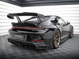 Rear Side Splitters compatible with Porsche 911 992 GT3