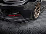 Rear Side Splitters compatible with Porsche 911 992 GT3