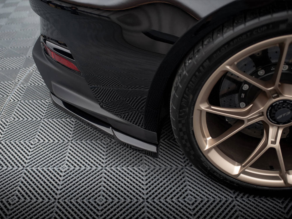 Rear Side Splitters compatible with Porsche 911 992 GT3