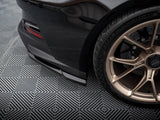 Rear Side Splitters compatible with Porsche 911 992 GT3