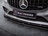 Street PRO Front Splitter compatible with Mercedes-AMG C43 Coupe / Cabrio C205 Facelift / A205 Facelift