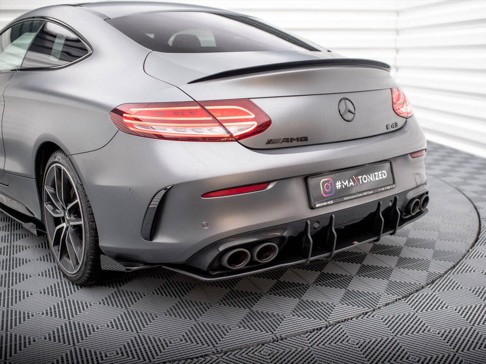 Street PRO Rear Diffuser compatible with Mercedes-AMG C43 Coupe / Cabrio C205 Facelift / A205 Facelift