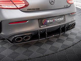 Street PRO Rear Diffuser compatible with Mercedes-AMG C43 Coupe / Cabrio C205 Facelift / A205 Facelift