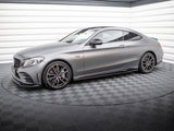 Side Skirt Diffusers compatible with Mercedes-AMG C43 Coupe / Cabrio C205 Facelift / A205 Facelift
