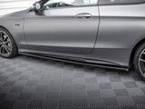Side Skirt Diffusers compatible with Mercedes-AMG C43 Coupe / Cabrio C205 Facelift / A205 Facelift