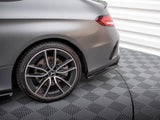 Rear Splitter (Vertical Bars) compatible with Mercedes-AMG C43 Coupe / Cabrio C205 Facelift / A205 Facelift