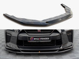 Front Splitter V.1 compatible with Nissan GT-R R35 2nd Facelift