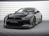 Front Splitter V.1 compatible with Nissan GT-R R35 2nd Facelift