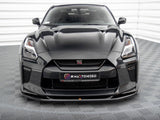 Front Splitter V.1 compatible with Nissan GT-R R35 2nd Facelift