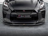 Front Splitter V.1 compatible with Nissan GT-R R35 2nd Facelift