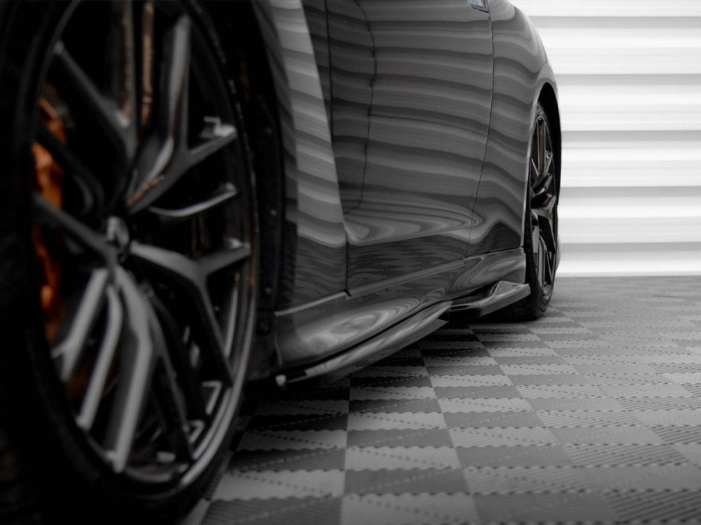 Side Skirts Diffusers compatible with Nissan GT-R R35 2nd Facelift