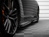 Side Skirts Diffusers compatible with Nissan GT-R R35 2nd Facelift