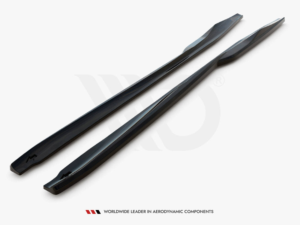Side Skirts Diffusers compatible with Nissan GT-R R35 2nd Facelift
