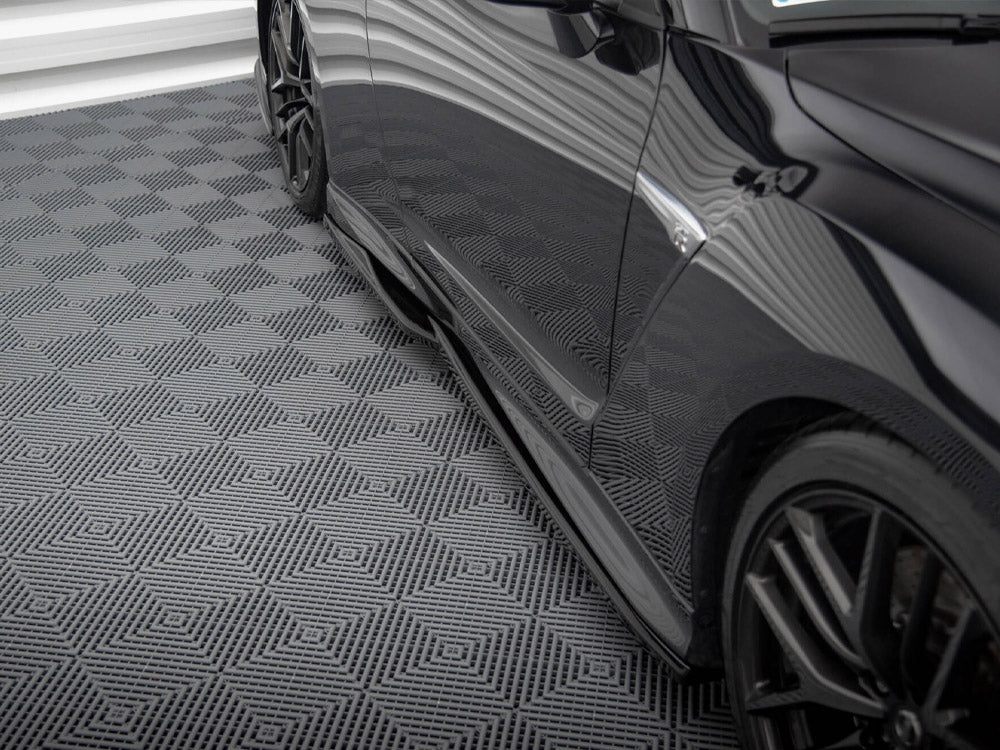 Side Skirts Diffusers compatible with Nissan GT-R R35 2nd Facelift