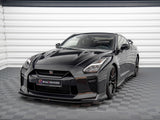 Street PRO Front Splitter compatible with Nissan GT-R R35 2nd Facelift