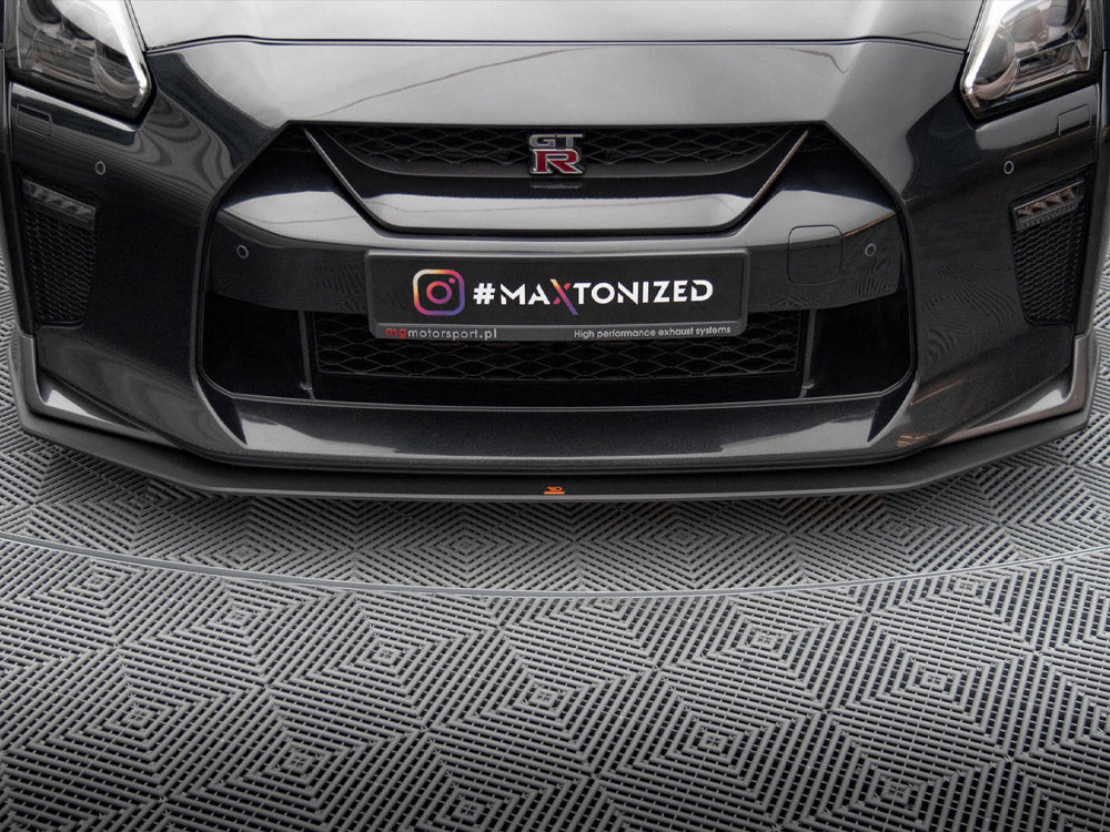 Street PRO Front Splitter compatible with Nissan GT-R R35 2nd Facelift