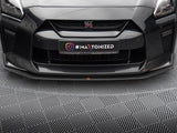 Street PRO Front Splitter compatible with Nissan GT-R R35 2nd Facelift