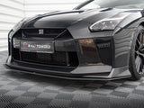 Street PRO Front Splitter compatible with Nissan GT-R R35 2nd Facelift
