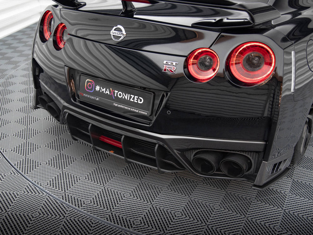 Street PRO Rear Diffuser compatible with Nissan GT-R R35 2nd Facelift