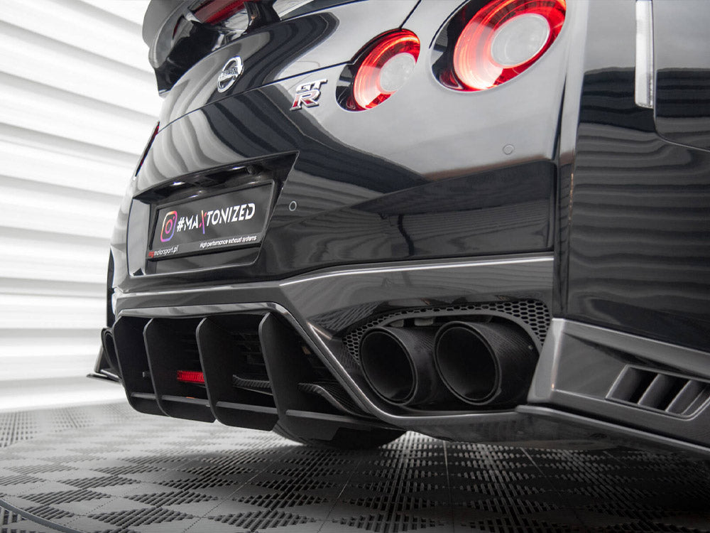 Street PRO Rear Diffuser compatible with Nissan GT-R R35 2nd Facelift