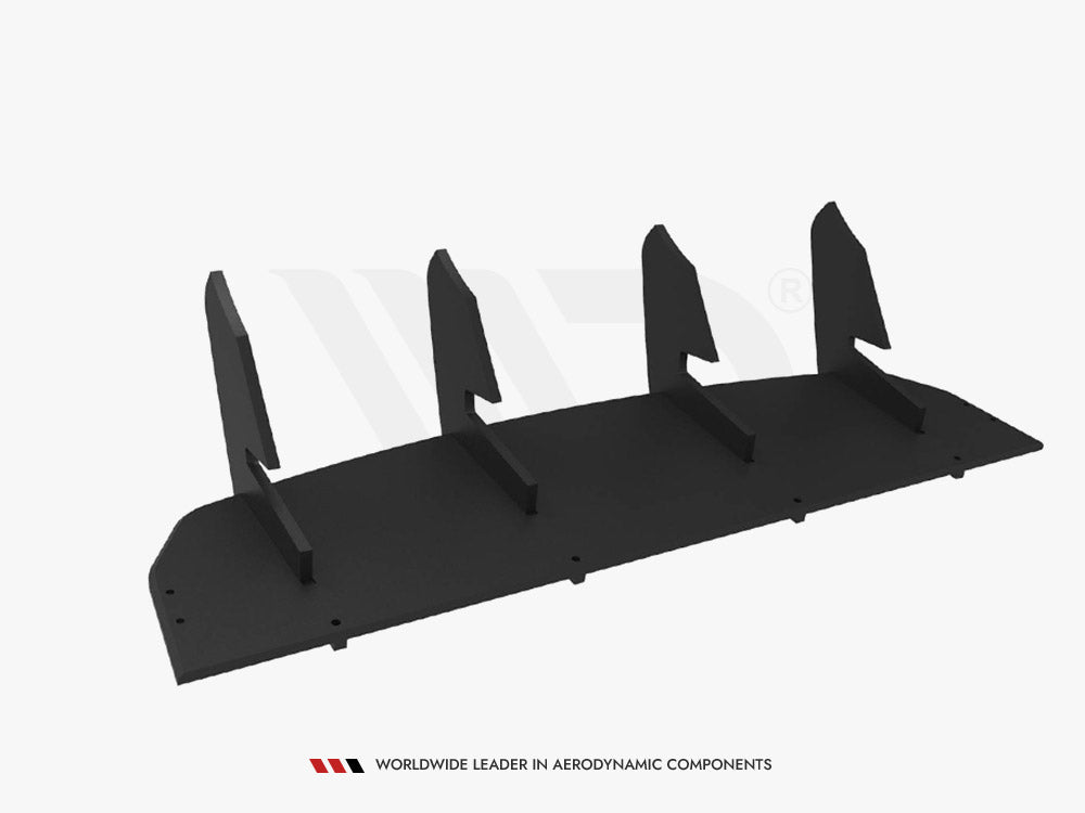 Street PRO Rear Diffuser compatible with Nissan GT-R R35 2nd Facelift
