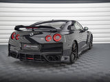 Street Pro Rear Side Splitters compatible with Nissan GT-R R35 2nd Facelift