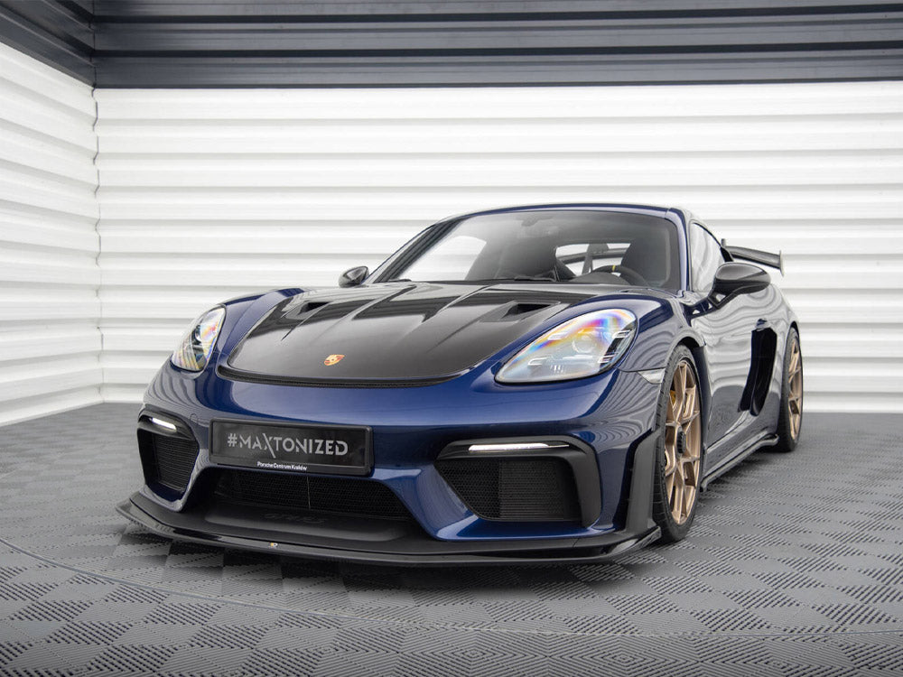 Front Splitter compatible with Porsche 718 Cayman GT4 RS 982c