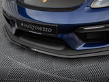Front Splitter compatible with Porsche 718 Cayman GT4 RS 982c