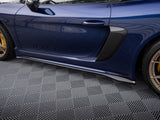 Side Skirts Diffusers compatible with Porsche 718 Cayman GT4 RS 982c