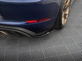 Rear Side Splitters compatible with Porsche 718 Cayman GT4 RS 982c