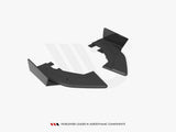 Street PRO Rear Side Splitters + Flaps compatible with Audi RS 3 Sportback 8Y
