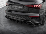 Rear Side Splitters V.2 compatible with Audi RS 3 Sportback 8Y
