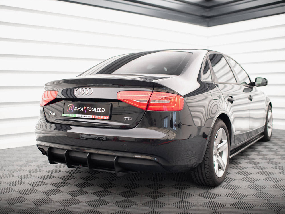 Street PRO Rear Diffuser compatible with Audi A4 B8 Facelift