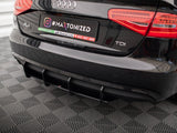 Street PRO Rear Diffuser compatible with Audi A4 B8 Facelift