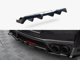 Central Rear Splitter (Vertical Bars) compatible with Nissan GT-R R35 Facelift