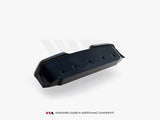 Central Rear Splitter (Vertical Bars) compatible with Nissan GT-R R35 Facelift