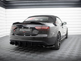 Rear Side Splitters V.1 compatible with Audi S5 / A5 S Line Coupe / Cabrio 8T