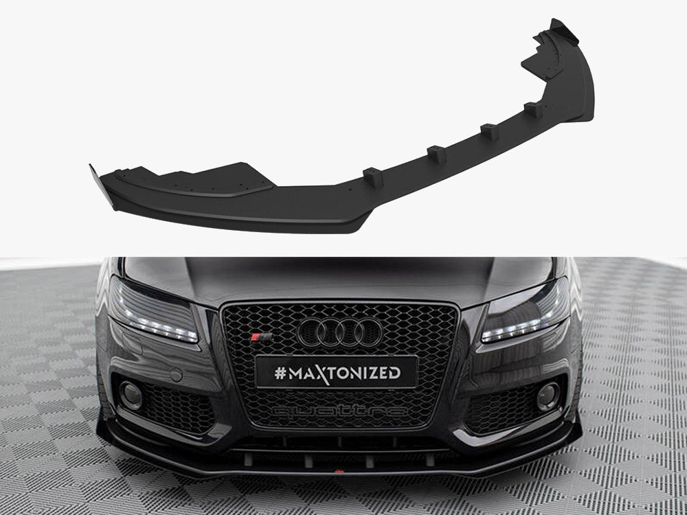 Street PRO Front Splitter + Flaps compatible with Audi S5 / A5 S Line 8T