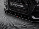 Street PRO Front Splitter + Flaps compatible with Audi S5 / A5 S Line 8T
