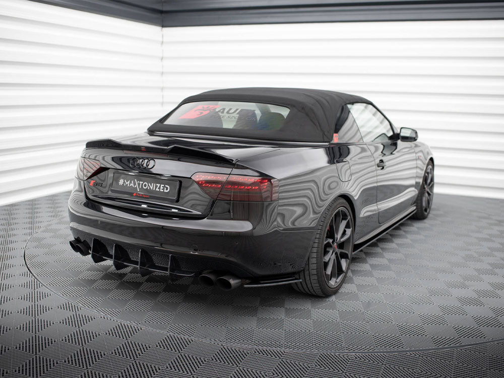 Street Pro Rear Side Splitters compatible with Audi S5 / A5 S Line Coupe / Cabrio 8T