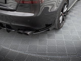 Street Pro Rear Side Splitters + Flaps compatible with Audi S5 / A5 S Line Coupe / Cabrio 8T
