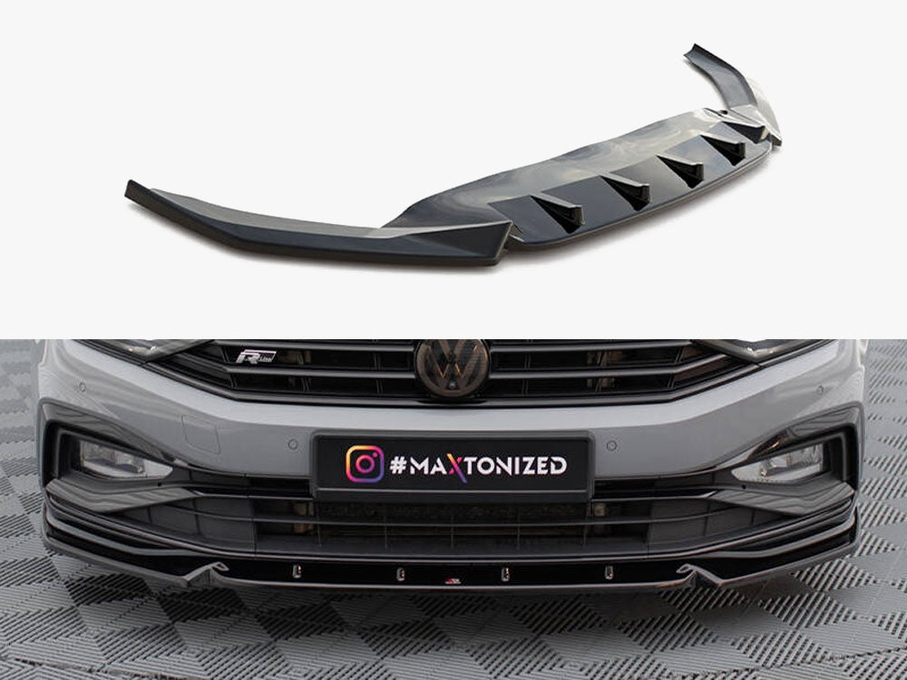 Front Splitter V.1 compatible with Volkswagen Passat R-Line B8 Facelift