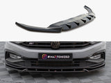 Front Splitter V.1 compatible with Volkswagen Passat R-Line B8 Facelift