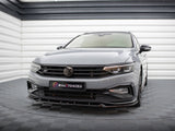 Front Splitter V.1 compatible with Volkswagen Passat R-Line B8 Facelift