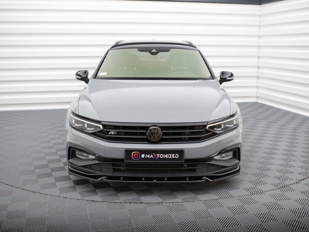 Front Splitter V.1 compatible with Volkswagen Passat R-Line B8 Facelift