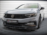 Front Splitter V.2 compatible with Volkswagen Passat R-Line B8 Facelift