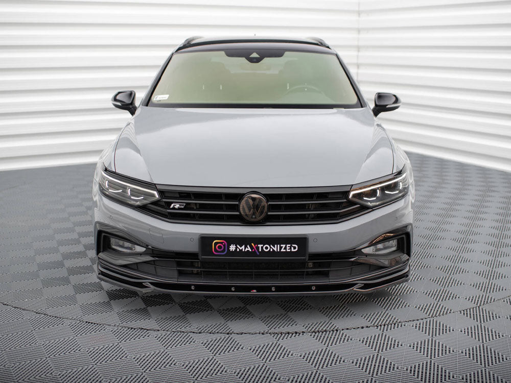 Front Splitter V.2 compatible with Volkswagen Passat R-Line B8 Facelift