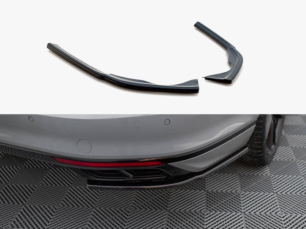 Rear Side Splitters compatible with Volkswagen Passat R-Line B8 Facelift