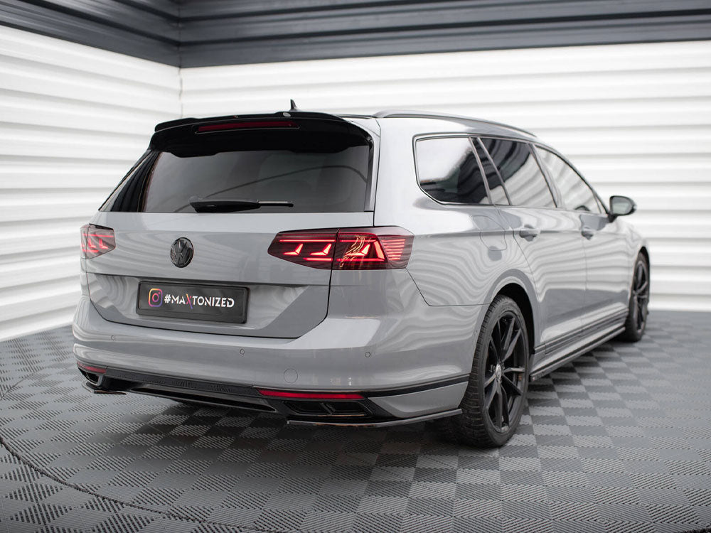 Rear Side Splitters compatible with Volkswagen Passat R-Line B8 Facelift